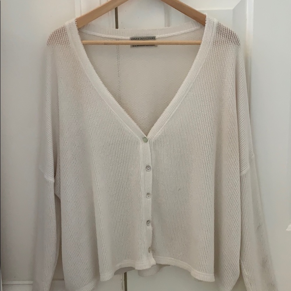 White Urban Outfitters sweater